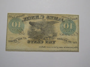 $.10 1862 Knox Corners New York NY Obsolete Currency Bank Note Bill Oneida Co.