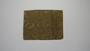 1760 Five Shillings North Carolina NC Colonial Currency Bank Note Bill! 5s RARE