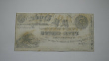 Load image into Gallery viewer, $.05 1852 Jordanville New York NY Obsolete Currency Bank Note Bill! CU++