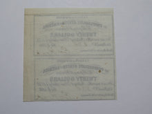 Load image into Gallery viewer, $20 1861 Confederate Bond Coupon Certificate Uncut Sheet Currency Bank Note Bill