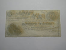 Load image into Gallery viewer, $.50 1852 Jordanville New York Obsolete Currency Bank Note Bill P.P. Hyde UNC+++