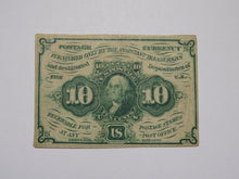 Load image into Gallery viewer, 1863 $.10 First Issue Fractional Currency Obsolete Bank Note Bill 1st Issue!