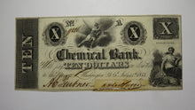 Load image into Gallery viewer, $10 1853 Washington D.C. Obsolete Currency Bank Note Bill Chemical Bank of DC