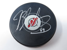 Load image into Gallery viewer, Joseph Blandisi Autographed Signed New Jersey Devils InGlasCo Hockey Puck