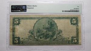 $5 1902 Castleton New York NY National Currency Bank Note Bill! Ch. #5816 PMG