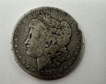 Load image into Gallery viewer, $1 1883-P Morgan Silver Dollar! 90% Circulated US Silver Coin! Good Date