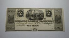 Load image into Gallery viewer, $2 18__ Ann Arbor Michigan MI Obsolete Currency Bank Note Bill! Miller&#39;s Bank 