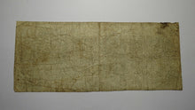 Load image into Gallery viewer, $5 1837 Saline Michigan MI Obsolete Currency Bank Note Bill! Safety Fund Saline 