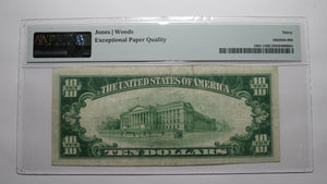$10 1929 Tuckahoe New York NY National Currency Bank Note Bill #10525 VF30 PMG