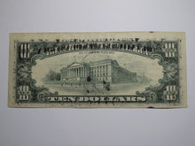 Load image into Gallery viewer, $10 1990 Large Ink Smears on Back Error Federal Reserve Bank Note Bill VF