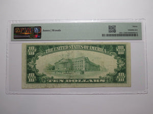 $10 1929 Vinita Oklahoma OK National Currency Bank Note Bill Ch. #4704 VF30 PMG