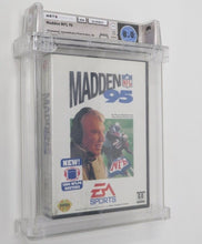 Load image into Gallery viewer, Madden '95 NFL Football Sega Genesis Factory Sealed Video Game Wata Graded 8.0