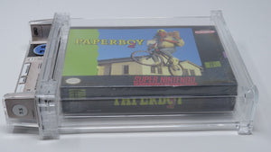 New Paperboy 2 Super Nintendo Factory Sealed Video Game Wata 7.5 Graded A Seal!