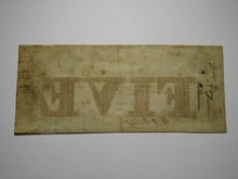 Load image into Gallery viewer, $5 1841 New York City New York Obsolete Currency Bank Note Bill Tradesmens Bank