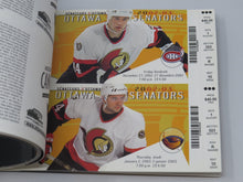 Load image into Gallery viewer, 2002-03 Ottawa Senators Unused Full Regular Season Hockey Ticket Book All Games