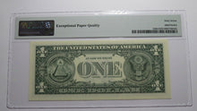 Load image into Gallery viewer, $1 2003A Repeater Serial Number Federal Reserve Currency Bank Note Bill UNC67EPQ