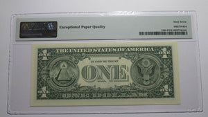 $1 2003A Repeater Serial Number Federal Reserve Currency Bank Note Bill UNC67EPQ