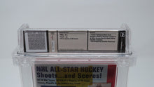 Load image into Gallery viewer, NHL All Star Hockey '95 Sega Genesis Factory Sealed Video Game Wata Graded 9.4