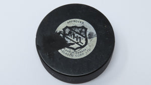 Moncton Alpines AHL Official Viceroy InGlasco Game Used Puck Defunct Hockey Team