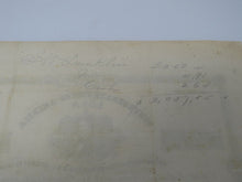 Load image into Gallery viewer, $1,000 1863 Confederate Bond Certificate Currency Bank Note UNC 13.5&quot; X 9.5&quot;