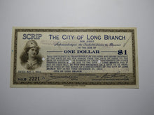 Load image into Gallery viewer, $1 1934 Long Branch New Jersey NJ Obsolete Currency Bank Note Scrip City of LB!