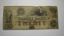 Load image into Gallery viewer, $20 1855 Hagerstown Maryland MD Obsolete Currency Bank Note Bill The Valley Bank