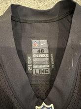 Load image into Gallery viewer, 2013 Jack Crawford Oakland Raiders Game Used Worn Football Jersey Justin Tuck