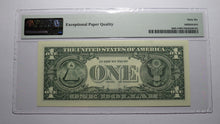 Load image into Gallery viewer, $1 2017 Radar Serial Number Federal Reserve Currency Bank Note Bill PMG UNC66EPQ
