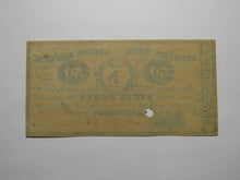 Load image into Gallery viewer, $.50 1862 Hudson New York NY Obsolete Currency Note Bill Hiram Dixon VF