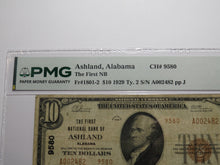 Load image into Gallery viewer, $10 1929 Ashland Alabama AL National Currency Bank Note Bill Ch. #9580 VF20 PMG