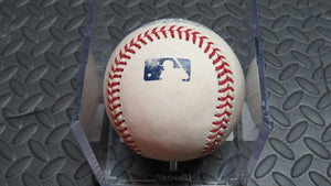 2019 Erik Gonzalez Pittsburgh Pirates Game Used Single Baseball 1B Hit Tony Sipp