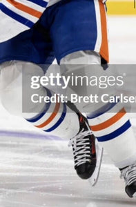 2022-2023 Connor McDavid Edmonton Oilers NHL Game Worn Hockey Socks! 4 Points!