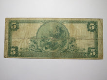 Load image into Gallery viewer, $5 1902 Oakland California CA National Currency Bank Note Bill Charter #9502