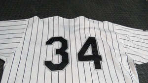 1992 Terry Leach Chicago White Sox Game Used Worn MLB Baseball Jersey!