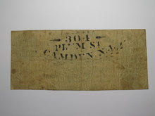 Load image into Gallery viewer, $10 1862 Bordentown New Jersey Obsolete Currency Bank Note Bill Banking Company