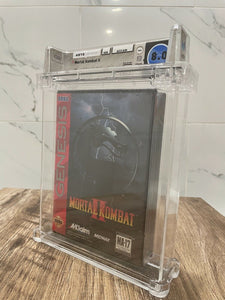 Mortal Kombat 2 Sega Genesis Midway Factory Sealed Video Game Wata 8.0 Graded II