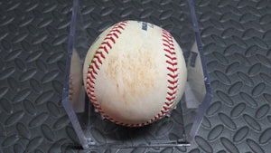 2018 Jose Peraza Cincinnati Reds Game Used Single MLB Baseball! 1B Hit! Red Sox