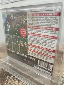 NFL GameDay '99 Sony Playstation Factory Sealed Video Game Wata 8.0 Graded 1998