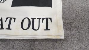 2011 Flat Out Breeder's Cup Classic Churchill Downs Race Used Worn Saddle Cloth!