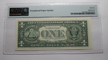 Load image into Gallery viewer, $1 2003 Radar Serial Number Federal Reserve Currency Bank Note Bill PMG UNC66EPQ