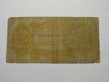 Load image into Gallery viewer, $.25 1870&#39;s Poughkeepsie New York Obsolete Currency Note Eastman College