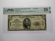 Load image into Gallery viewer, $5 1929 Montour Falls New York National Currency Bank Note Bill #10497 VF25 PMG