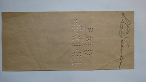 $6.39 1931 Hibbing Minnesota MN Cancelled Check! First National Bank 