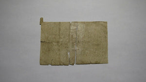 1771 2 Shillings 6 Pence North Carolina NC Colonial Currency Bank Note Bill 2s6d