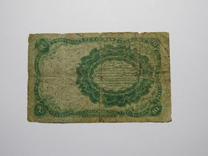 1874 $.10 Fifth Issue Fractional Currency Obsolete Bank Note Bill Very Good 5th