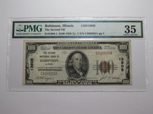 Load image into Gallery viewer, $100 1929 Robinson Illinois National Currency Bank Note Bill Ch. #13605 VF35 PMG