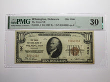 Load image into Gallery viewer, $10 1929 Wilmington Delaware National Currency Bank Note Bill Ch. #1390 VF30 PMG