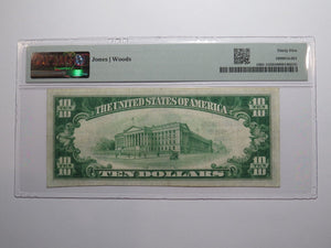 $10 1929 Lyndon Kansas National Currency Bank Note Bill Charter #7222 VF35 PMG