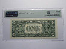 Load image into Gallery viewer, $1 2017 Radar Serial Number Federal Reserve Currency Bank Note Bill PMG UNC67EPQ