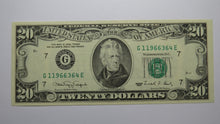 Load image into Gallery viewer, $20 1990 Partial Face to Back Offset Error Federal Reserve Bank Note Bill UNC+